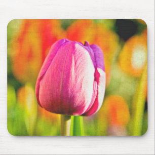 Tulpen Collage Mousepad