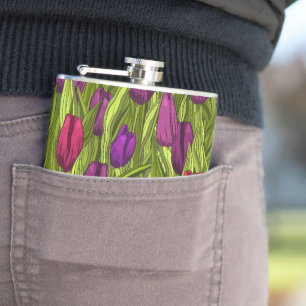 Tulpen Flachmann