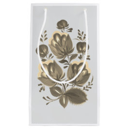 Tulpen im dekorativen Stil Kleine Geschenktüte