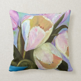 Tulpen in Topf I Kissen