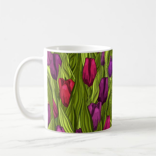 Tulpen Kaffeetasse (Links)