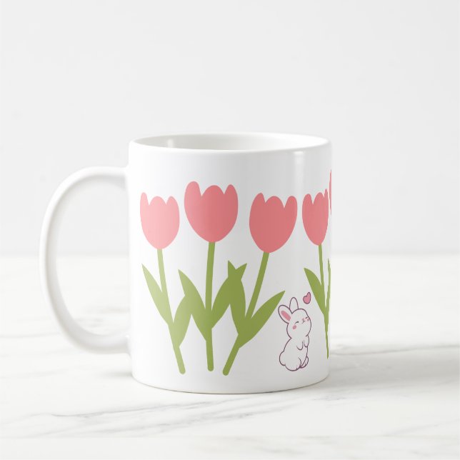 Tulpen Kaffeetasse (Links)