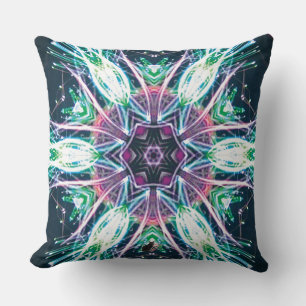 Tulpen Kaleidoskop-Kissen Kissen