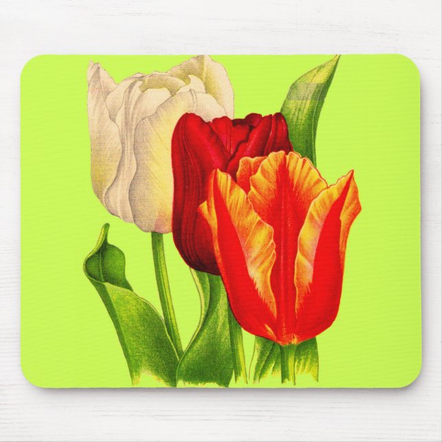 Tulpen Mousepad (Vorne)