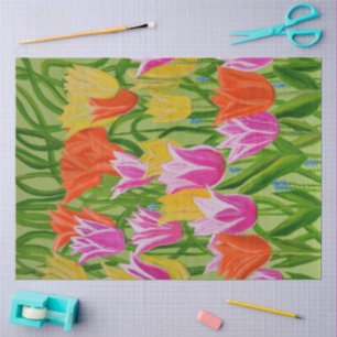 Tulpen seidenpapier