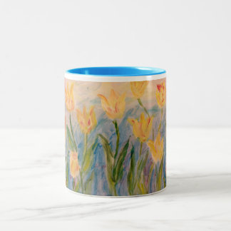 Tulpen-Tasse Zweifarbige Tasse