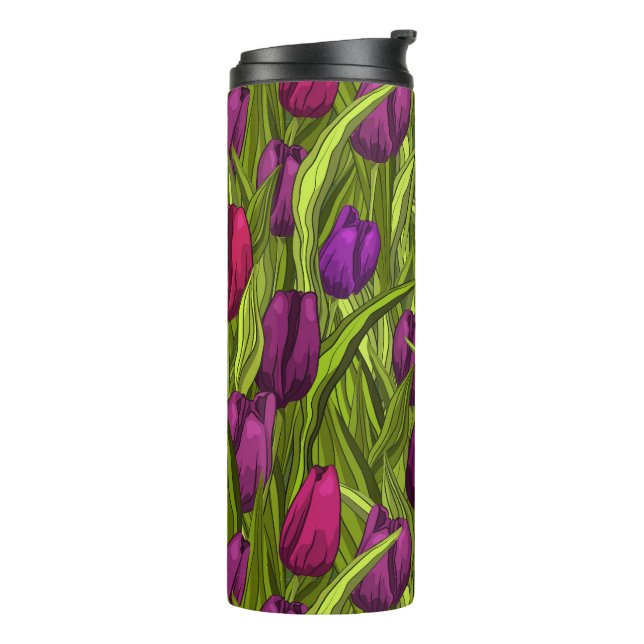 Tulpen Thermosbecher (Nach links gedreht)