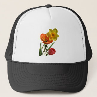 Tulpen und Blume Truckerkappe