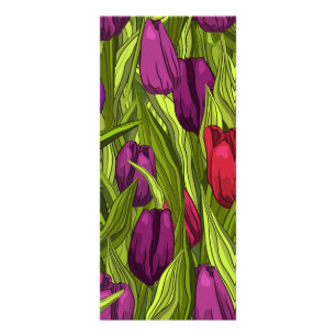 Tulpen Werbekarte