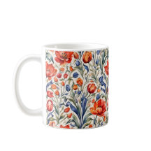 Tulpenblüher WC Musterdesign