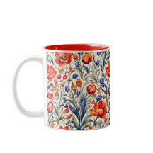 Tulpenblüher WC-Musterdesign