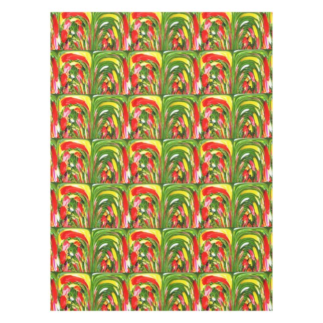 Tulpenbrunnen Tischdecke (Vorderseite)