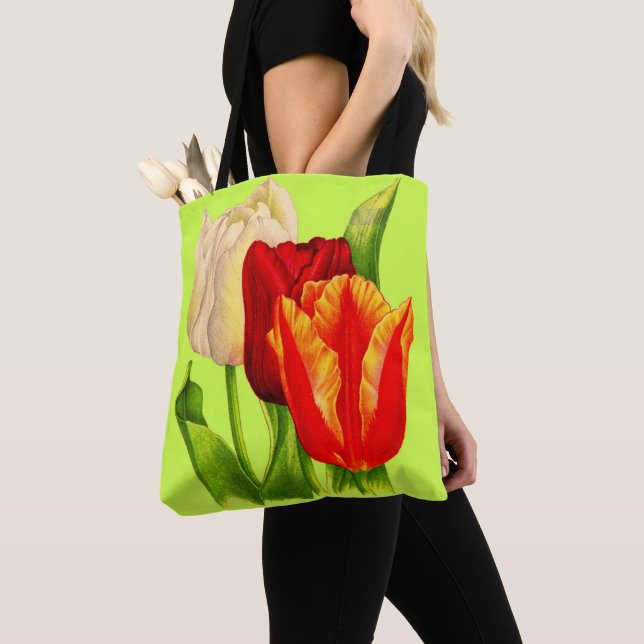 Tulpendruck Tasche (Von Nahem)