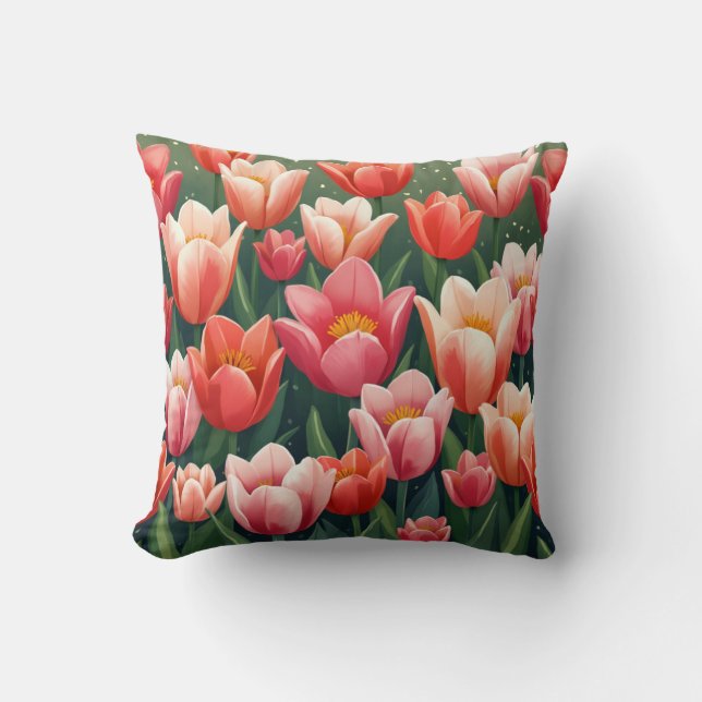 Tulpenkissen Kissen (Vorderseite)
