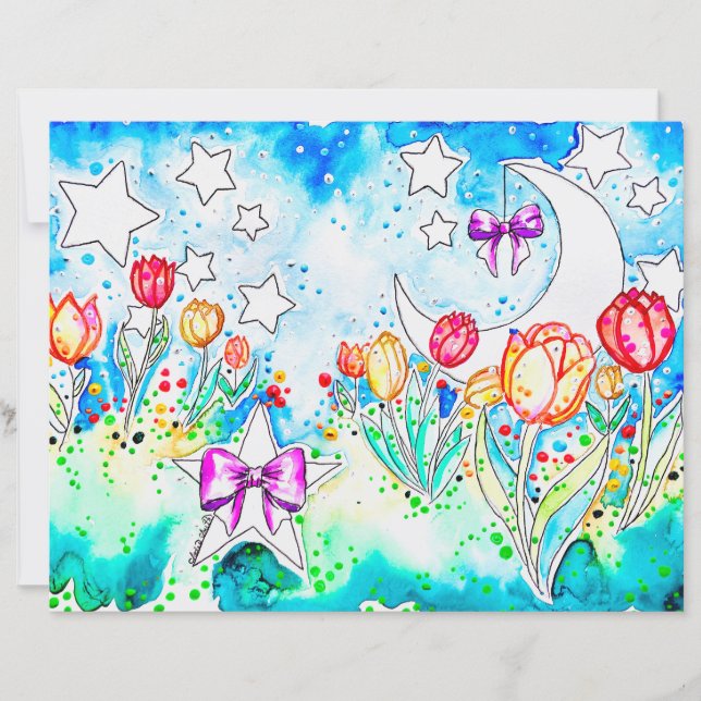 Tulpenkunst (Vorderseite)