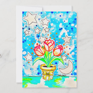 Tulpenkunst Einladung