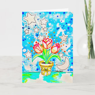 Tulpenkunst Karte