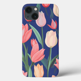 Tulpenmuster Case-Mate iPhone Hülle
