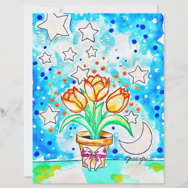 Tulpenposter (Vorderseite)