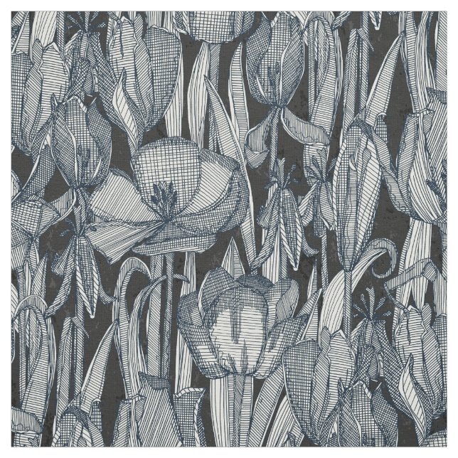 Tulpenverfall Stoff (Muster)