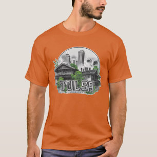 Tulsa City Oklahoma USA Freund T-Shirt