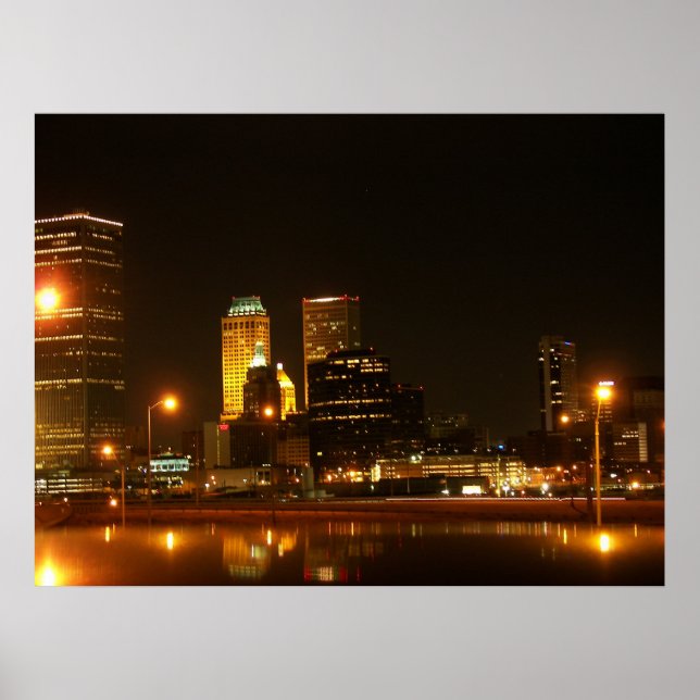 Tulsa Downtown Poster (Vorne)