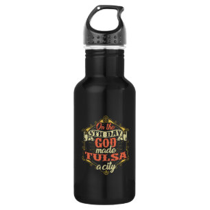 Tulsa Edelstahlflasche