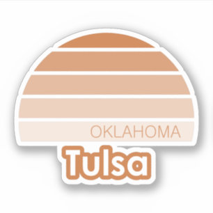Tulsa Oklahoma Aufkleber