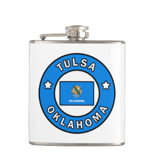 Tulsa Oklahoma Flachmann