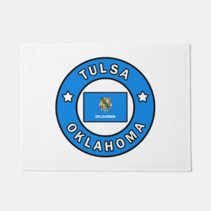 Tulsa Oklahoma Fußmatte