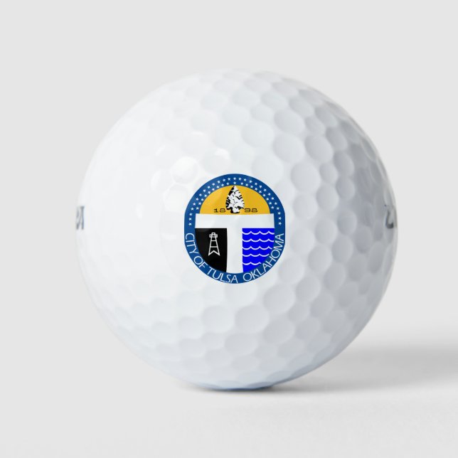 Tulsa, Oklahoma Golfball (Vorderseite)