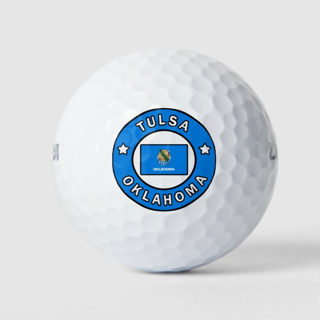 Tulsa Oklahoma Golfball (Vorderseite)