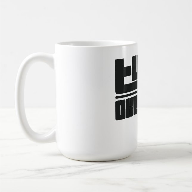 Tulsa - Oklahoma Kaffeetasse (Links)