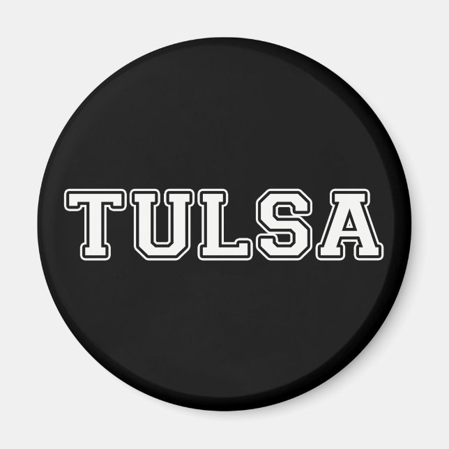 Tulsa Oklahoma Magnet (Vorne)