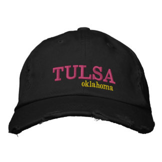 Tulsa Oklahoma modern Bestickte Baseballkappe