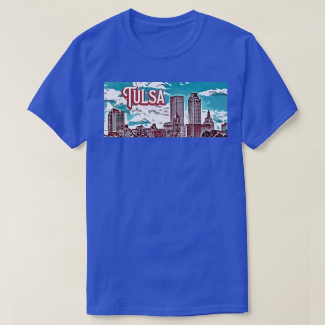 Tulsa Oklahoma T-Shirt (Design vorne)