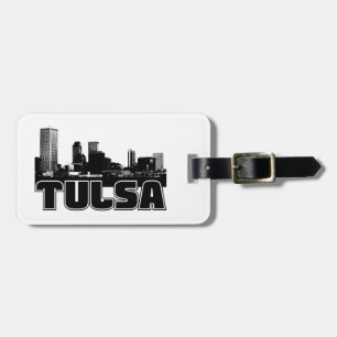 Tulsa-Skyline Gepäckanhänger