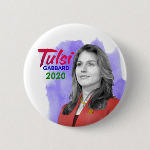 Tulsi für Präsidenten Button