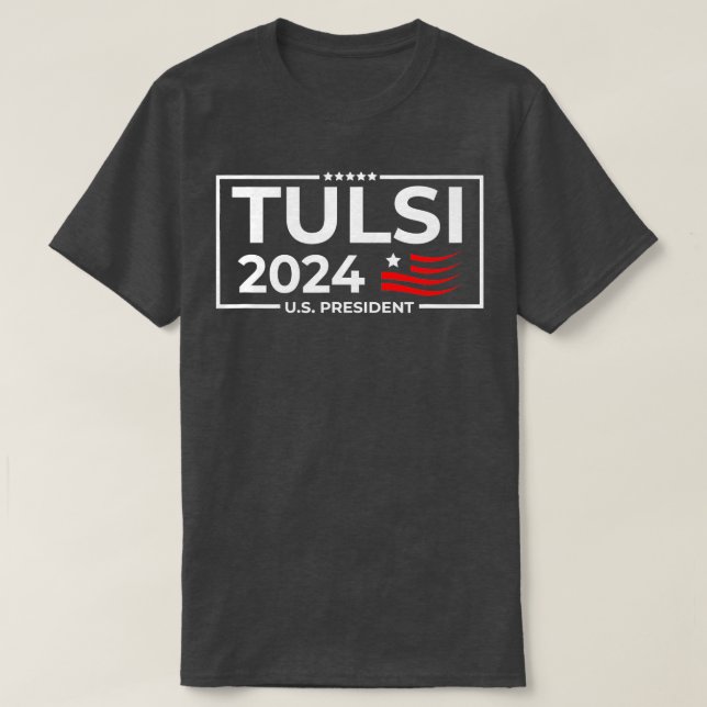 Tulsi Gabbard 2024 T-Shirt (Design vorne)