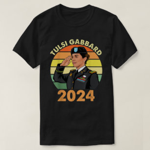 Tulsi Gabbard für den Präsidenten 2024 Patriot D T-Shirt