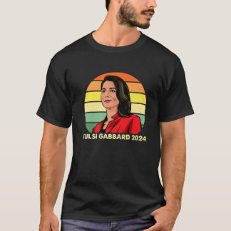 Tulsi Gabbard für den Präsidenten 2024 Patriot Dem T-Shirt