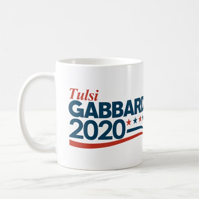 Tulsi Gabbard für Präsidenten Kaffeetasse (Links)