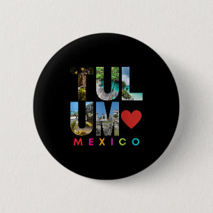 Tulum Mexico 2022 Ferien Beach Matching Family G Button