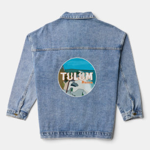 Tulum Mexico Großartige Geschenkidee Jeansjacke