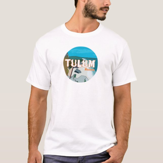 Tulum Mexico Großartige Geschenkidee T-Shirt (Vorderseite)