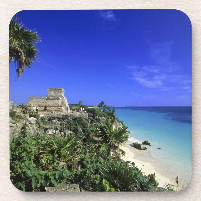 Tulum, Mexiko 2 Getränkeuntersetzer (Vorderseite)