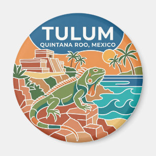 Tulum Mexiko Magnet