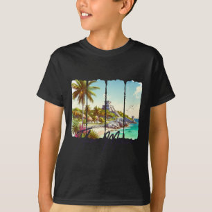 Tulum Mexiko Reise Treffen Sie mich in Tulum Souve T-Shirt