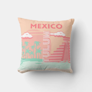 Tulum, Mexiko, Reisekunst Kissen