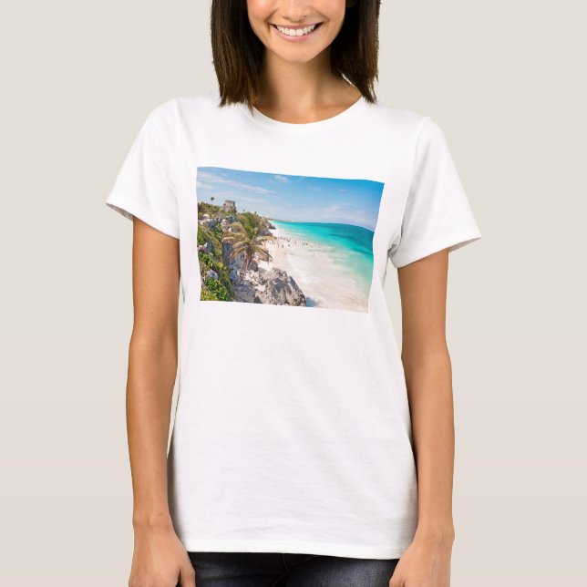 Tulum-Strand T-Shirt (Vorderseite)